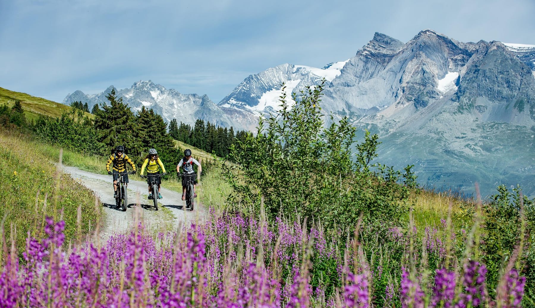 Mountainbiken in der Surselva